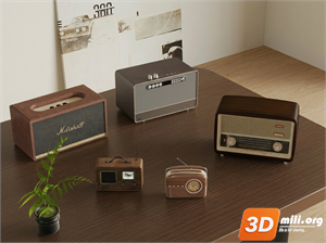 Audio tech 3D Models